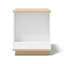 Shaena Floor Shelf End Table