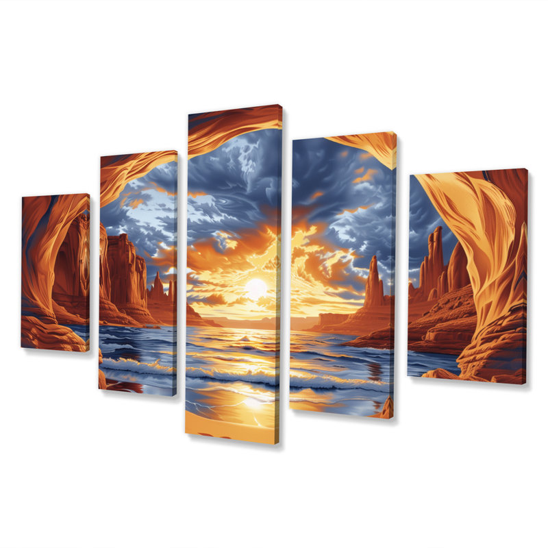 Markaysia - Ensemble d'art mural Canyon