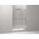 Levity 47.63'' x 74'' Double Sliding Shower Door with CleanCoat® Technology
