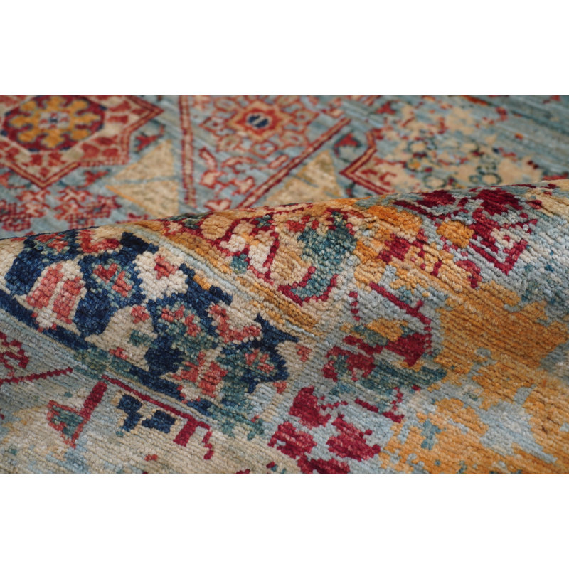 Hand-Knotted High-Quality Beige Area Rug