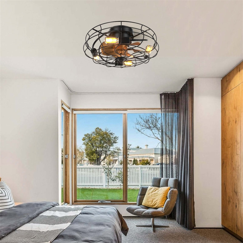 Jivon 20'' Ceiling Fan with LED Lights