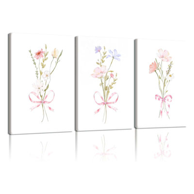 3 Piece Wrapped Canvas Wall Art