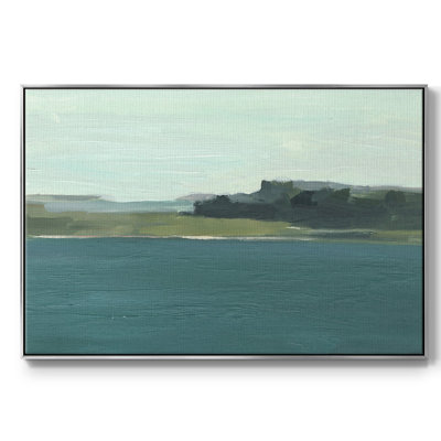 Calming Lake View II, reproduction d'art sur toile