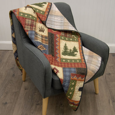 Your Lifestyle by Donna Sharp Forest Grove Rustic Quilted Throw