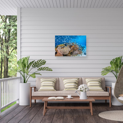 Bolog Maji Islet Reef On Canvas Print