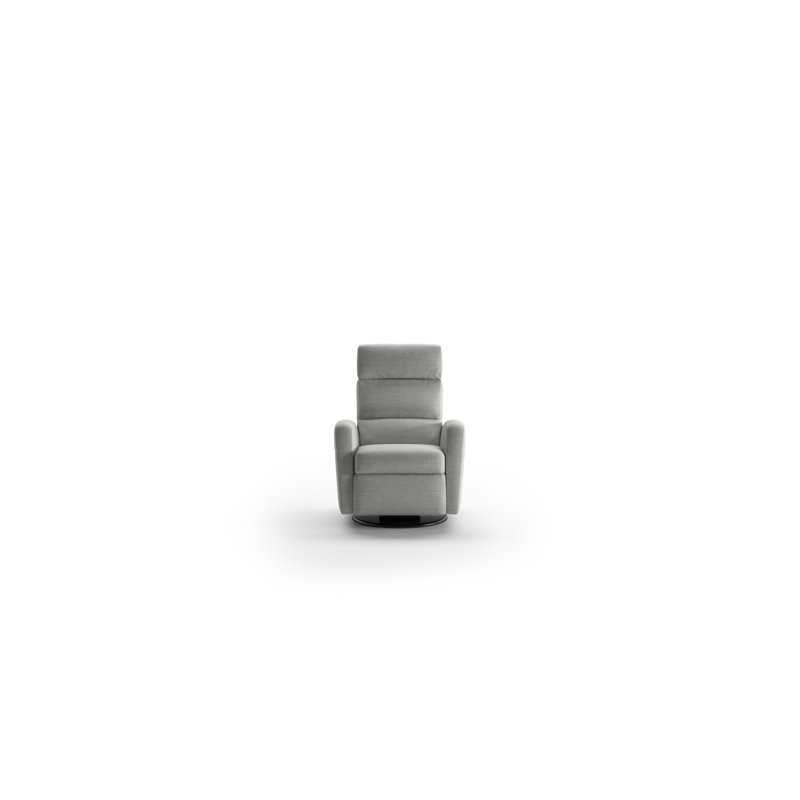 Sloped Recliner - Power & Battery, Light Gray