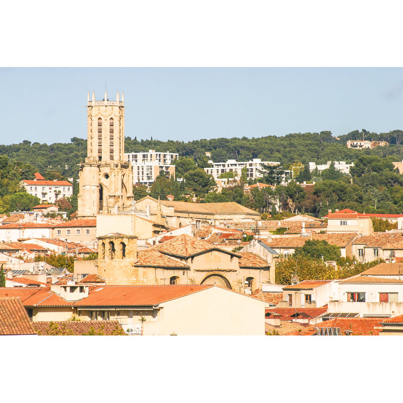 Aix-En-Provence, France - Wrapped Canvas Print, 30cm H x 46cm W x 3.8cm D