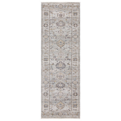 Chavonda Power Loomed Persian Teal Area Rug