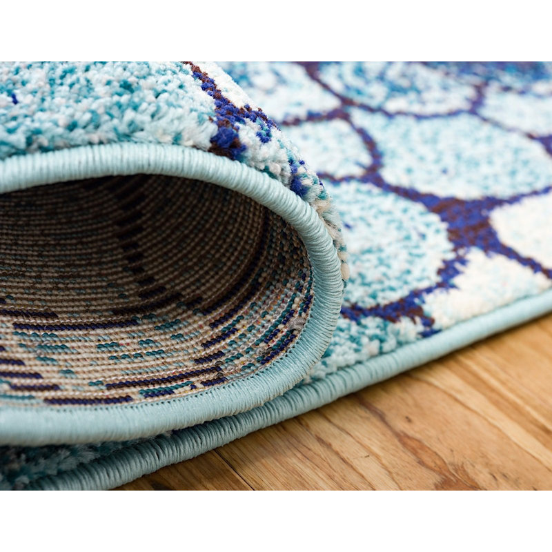Tapis bleu Burtrum, Rond 8 pi