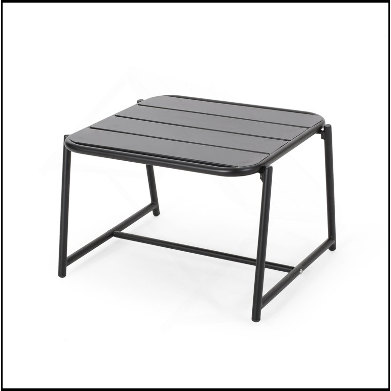 Table d'appoint CONRAD, Noir mat