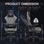 Metro Lane Adjustable Height PC & Racing Game Chair-768349531