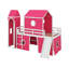 Lit mezzanine simple avec glissade et tour-808780374