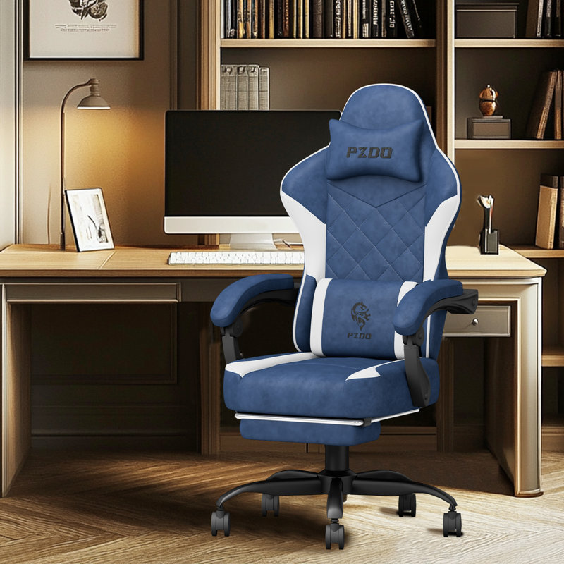 Rebrilliant PC & Racing Game Chair, Blue