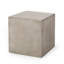 Table d'appoint d'extérieur Mgo, gris clair