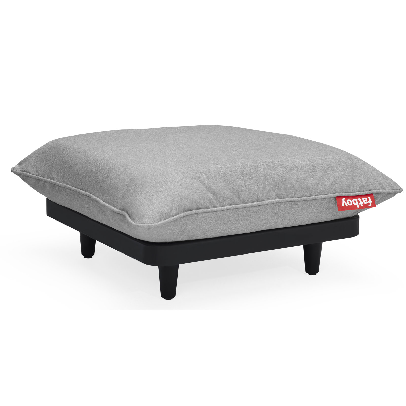 Paletti Sunbrella® Patio Ottoman, Rock Gray