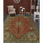 Tapis rouille semi-antique Keamber