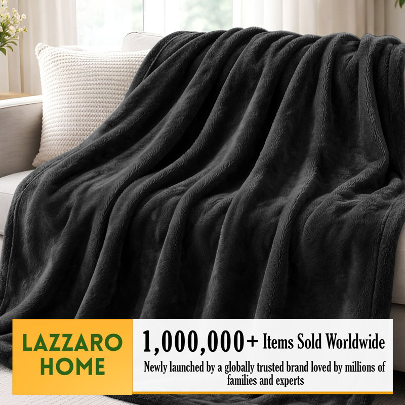 Machine Woven Throw Blanket, 270cm x 230cm