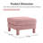 Lucas Ottoman Polyester-Pink-731533437