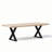 Colin X-Base Dining Table-71006461-71006466-71006468