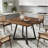 Vintage Square Dining Table,Wood Kitchen Table,Classic Design Dining Table-1262273009