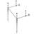 Kingston Brass Edwardian Brass Console Sink Legs-49469612