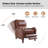 Neliyah 28.75" Wide Genuine Leather Recliner-105914579