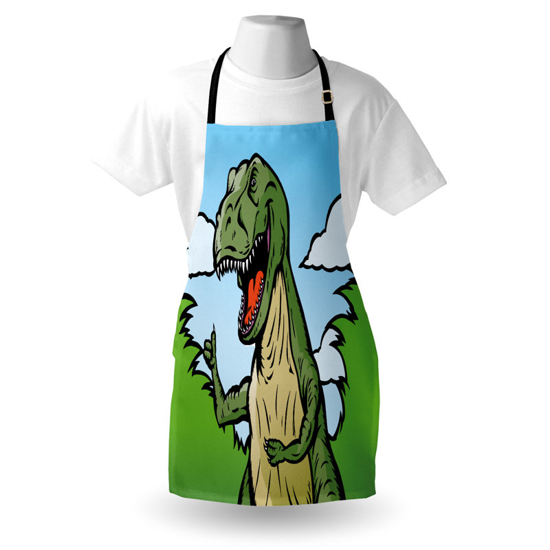 Tablier East Urban Home Dinosaur unisexe