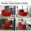 91cm Heart Sofa Upholstered Cotton Accent Chair