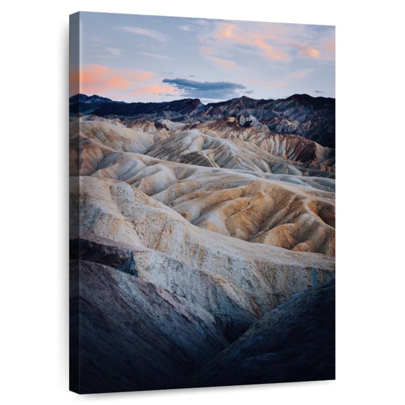 Crêtes de Zabriskie Point, H 12 po x l 8 po