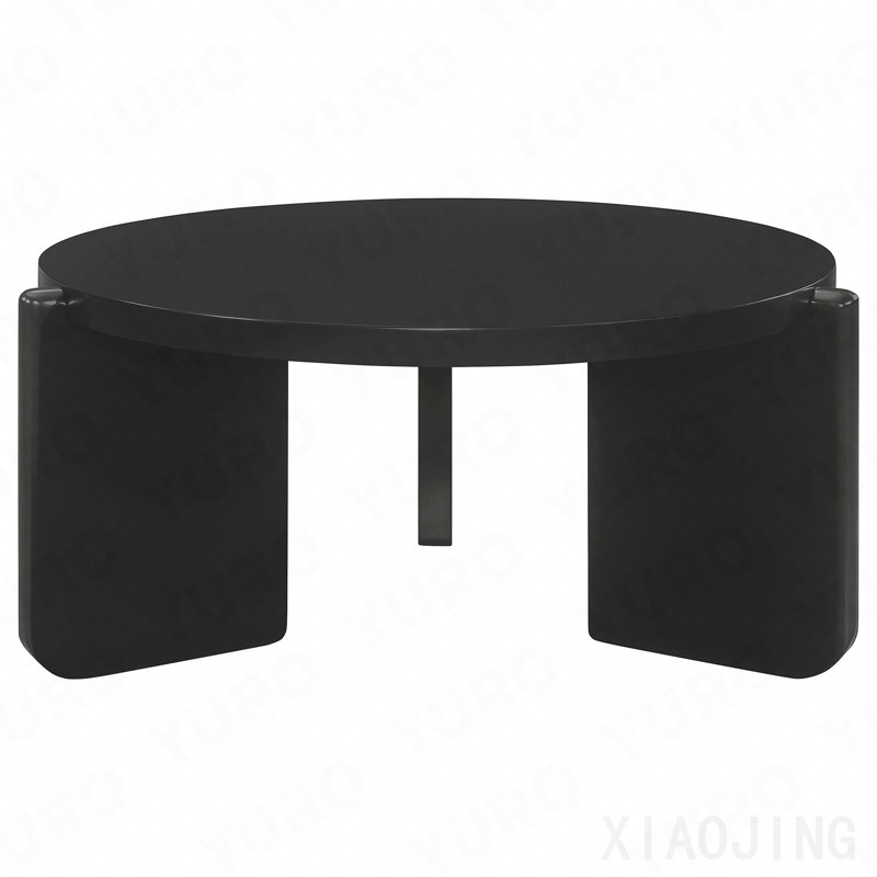 Black 2-Piece Coffee And End Table Set