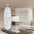 52 In. Flush Mount Ceiling Fan With Light And Remote Control