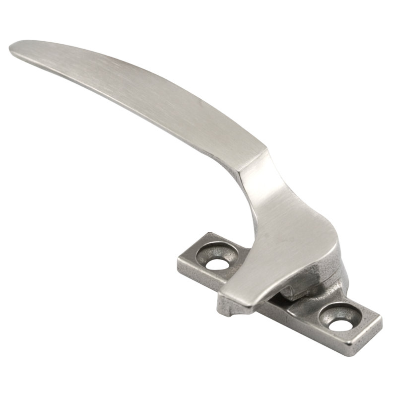 Poignée à battant Prime-Line, trous de 1-3 / 8 po, fonte bronze blanc, main gauche (paquet de 1)
