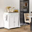 Solid Wood Top Kitchen Cart