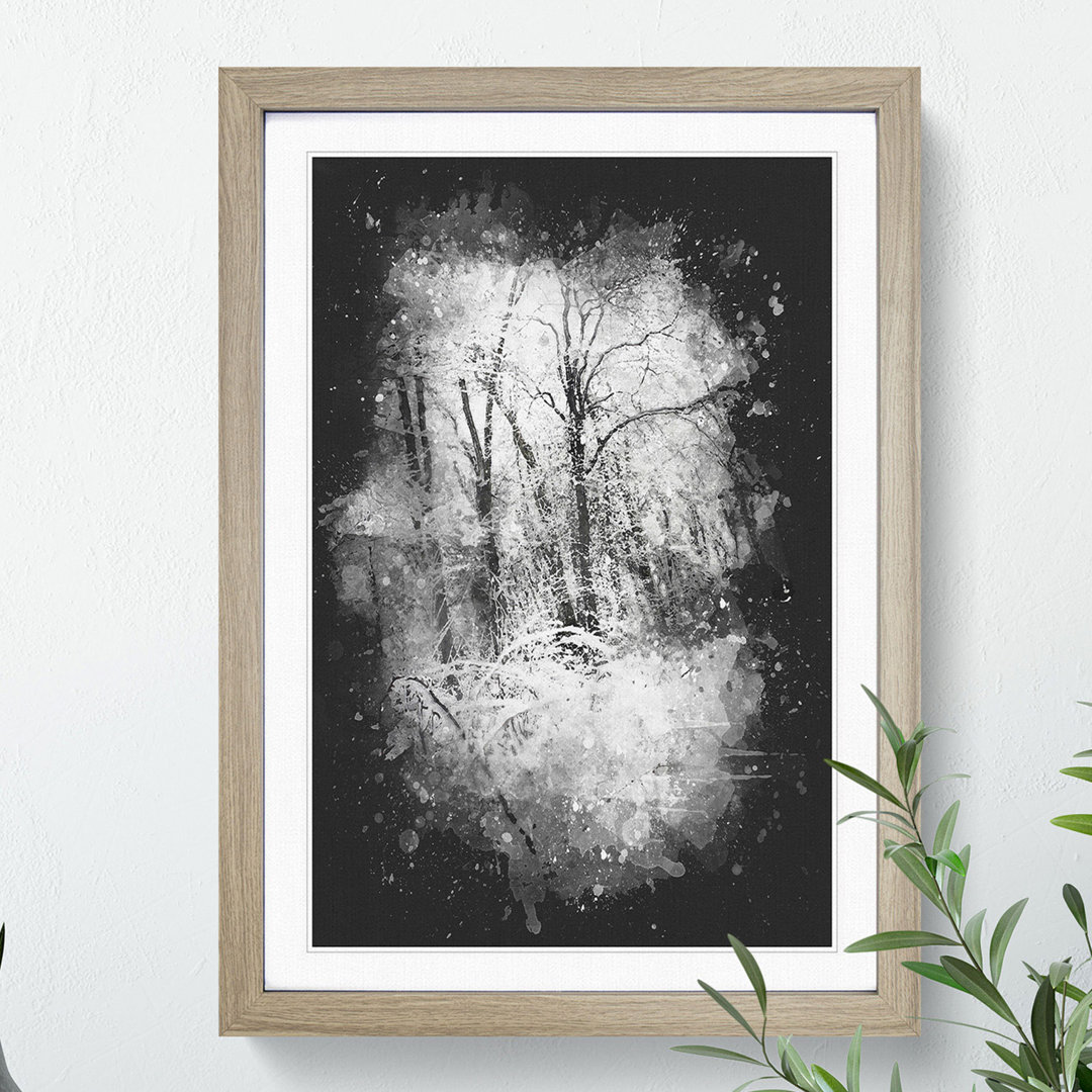 Winter Forest Vol.4 Paint Splash - Picture Frame Graphic Art