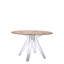 Sir Gio Round Glass Dining Table-27006681-27006683