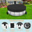 Housse ronde imperméable pour piscine hors-terre-105588418