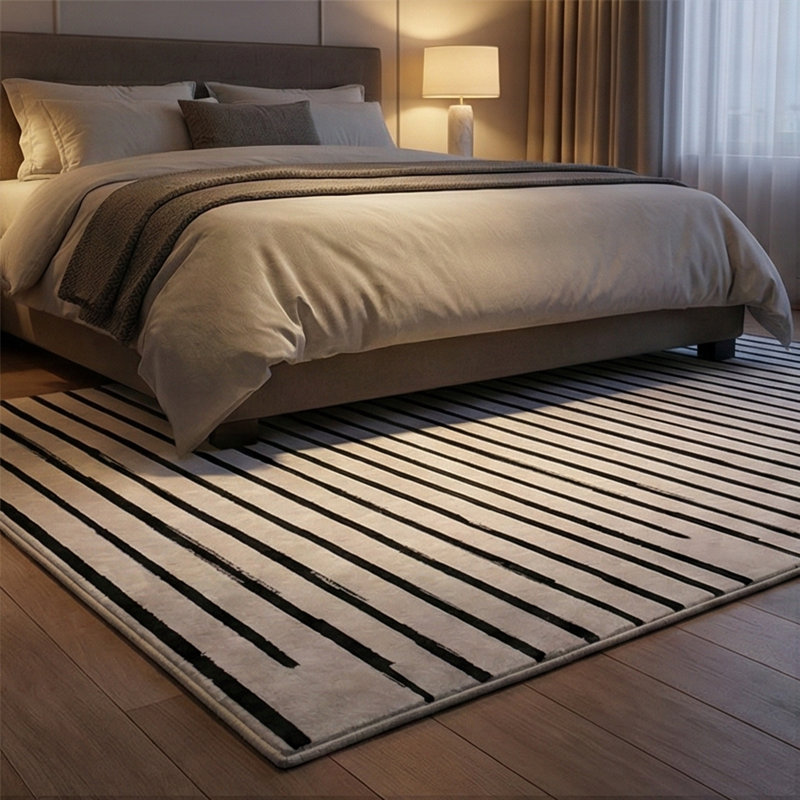 Kilean Modern Linear Area Rug