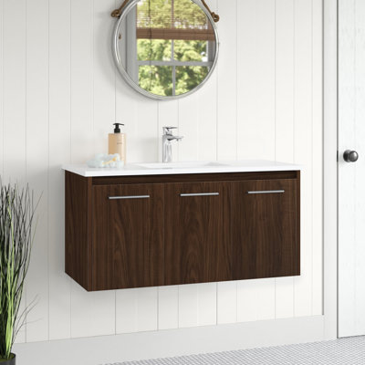 Ensemble de meuble-lavabo mural simple 40 po Goodfellow