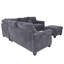 Canapé modulaire 4 pièces Isela-146723623