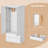 2 Piece Bedroom Set Queen Bed-725088482-725088488