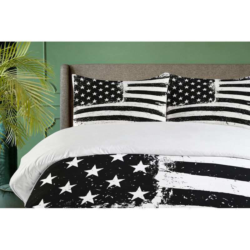 United States Modern & Contemporary Polyester Duvet Cover, King