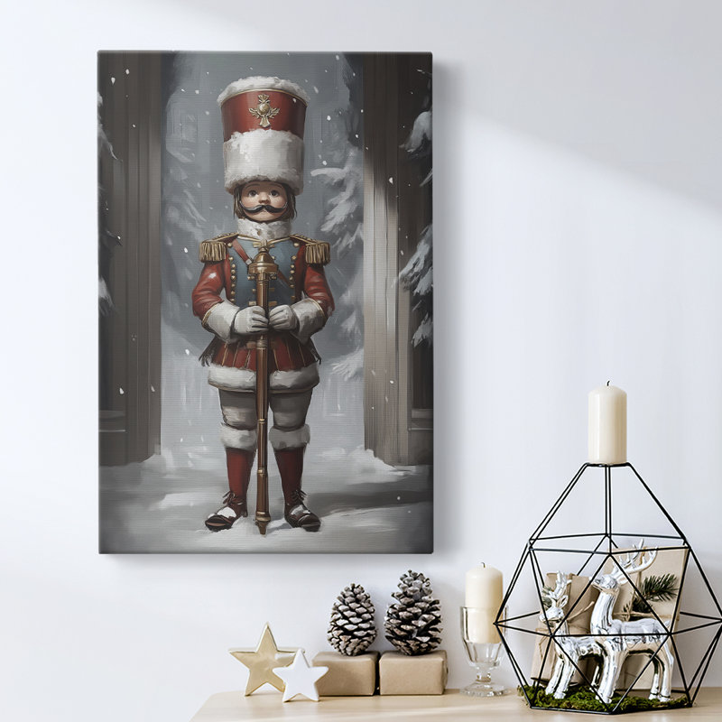 Art des Fêtes de Noël - Toile tendue avec châssis - série 2-V, H 48 po x l 32 po