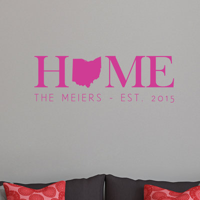 Adhésif décoratif Home State
