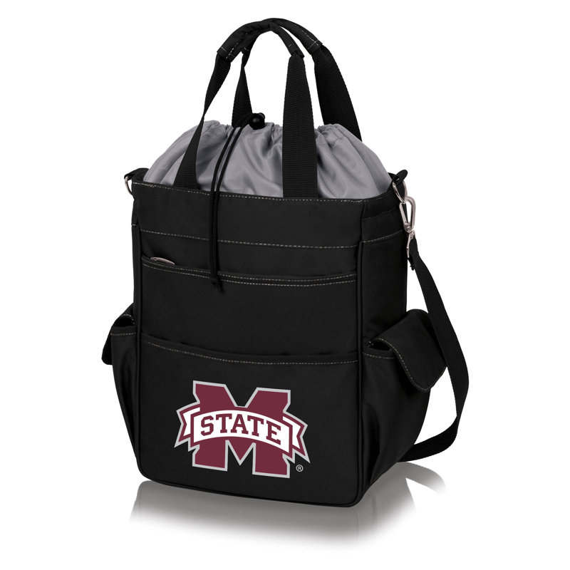 Activo Insulated Tote, Black, Mississippi State University Bulldogs