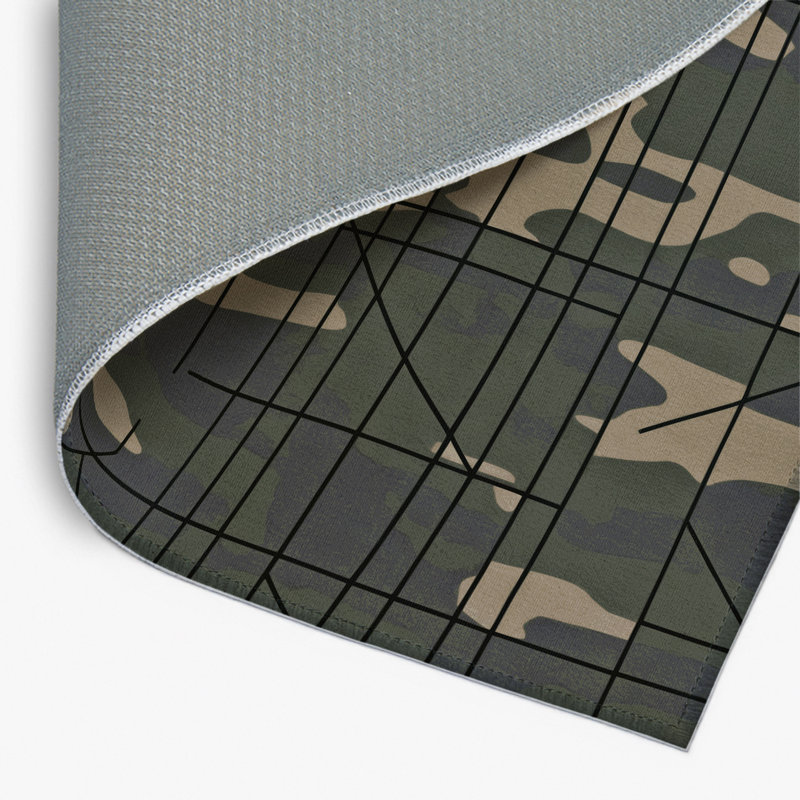 Stealth Strata Indoor And Outdoor Area Rug, Rectangle 2' x 3'