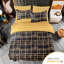 Ultra Soft Microfiber Duvet Cover Set Hypoallergenic Reversible Bedding with Secure Zipper Closure-125022345-121607808