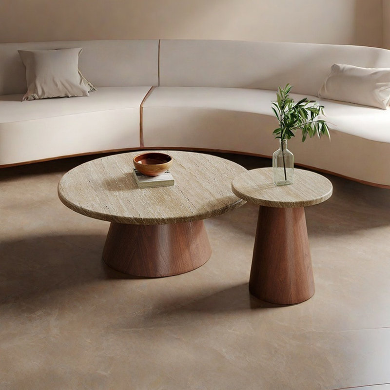 Natural Travertine Coffee Table
