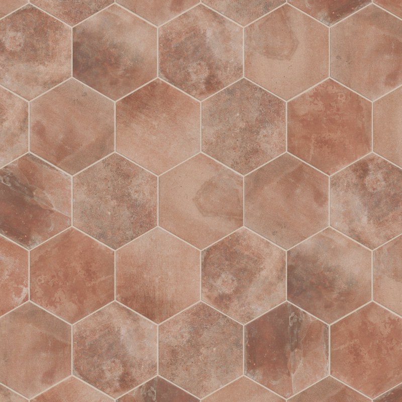 Americana Boston North Hex 11" x 13" Porcelain Field Tile