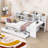 Assante Daybed with Integrated Desk and Built-in Storage Drawers-657524862-657524856
