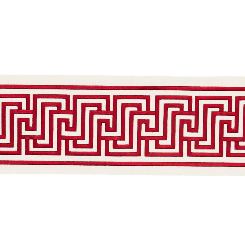 Schumacher x Mary McDonald Labyrinth Tape, Ruby